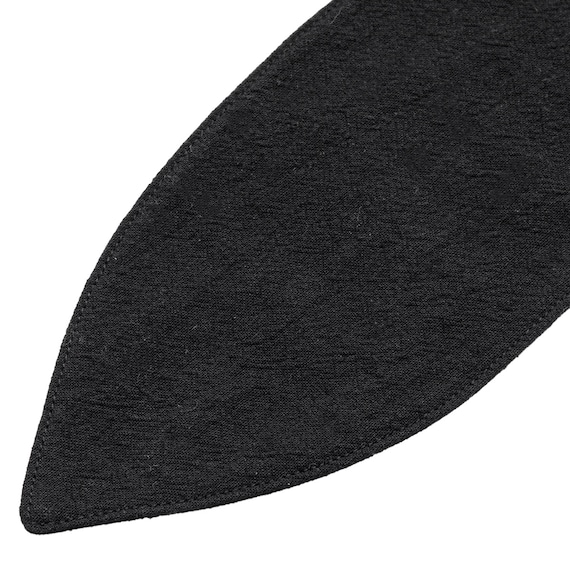 ポケット付きスカーフ(ブラック TY26) 6枚目画像