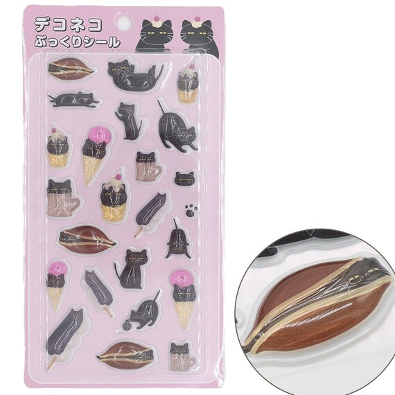 ぷっくりシール(デコネコ・シマエナガセット) 14枚目画像