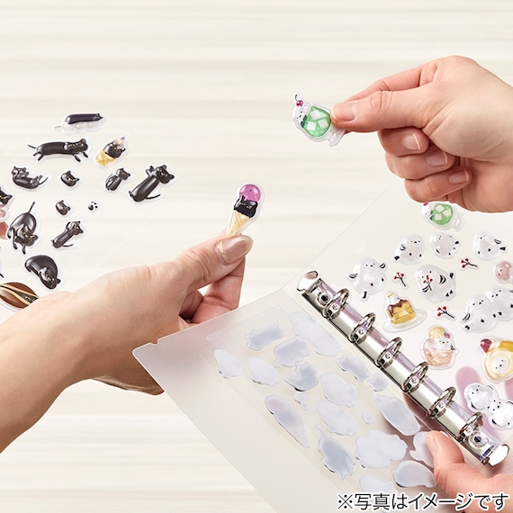 ぷっくりシール(シマエナガセット) 3枚目画像