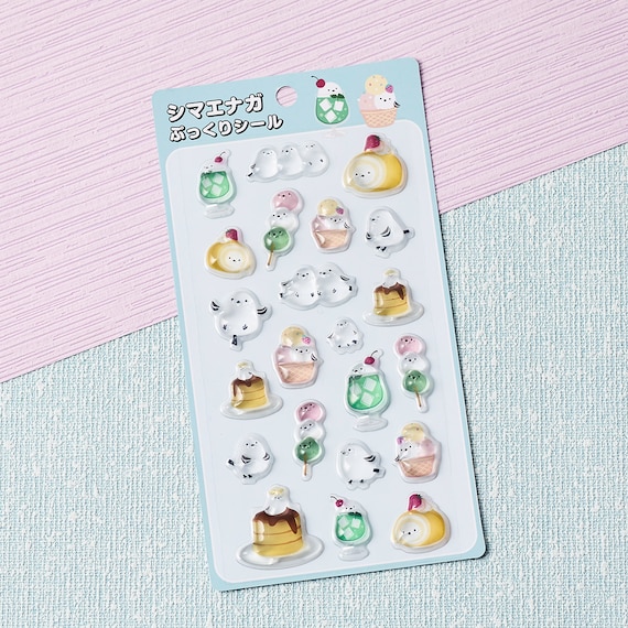 ぷっくりシール(シマエナガセット) 5枚目画像