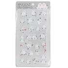 【デコホーム店舗販売のみ】ぷっくりシール(シマエナガ NG03) 1枚目画像