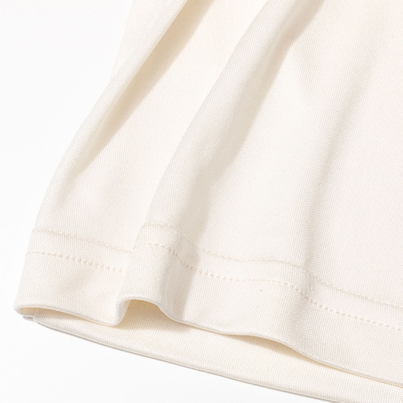 シルク100%ニット タンクトップ M(アイボリー) 3枚目画像