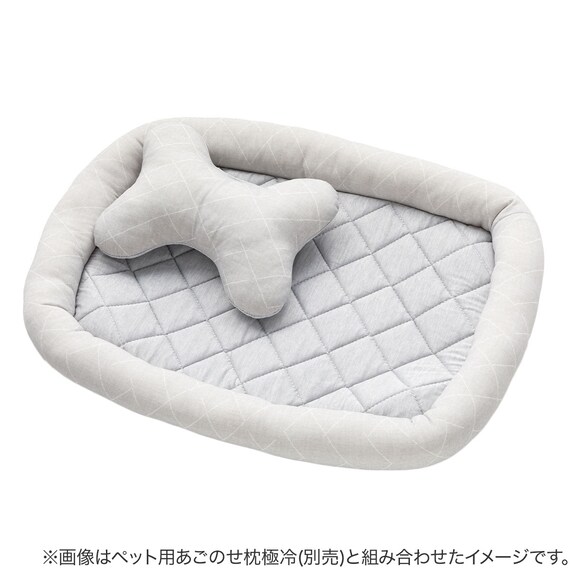 ペット用マット(Nクール極冷 キルト グレー K03) 2枚目画像