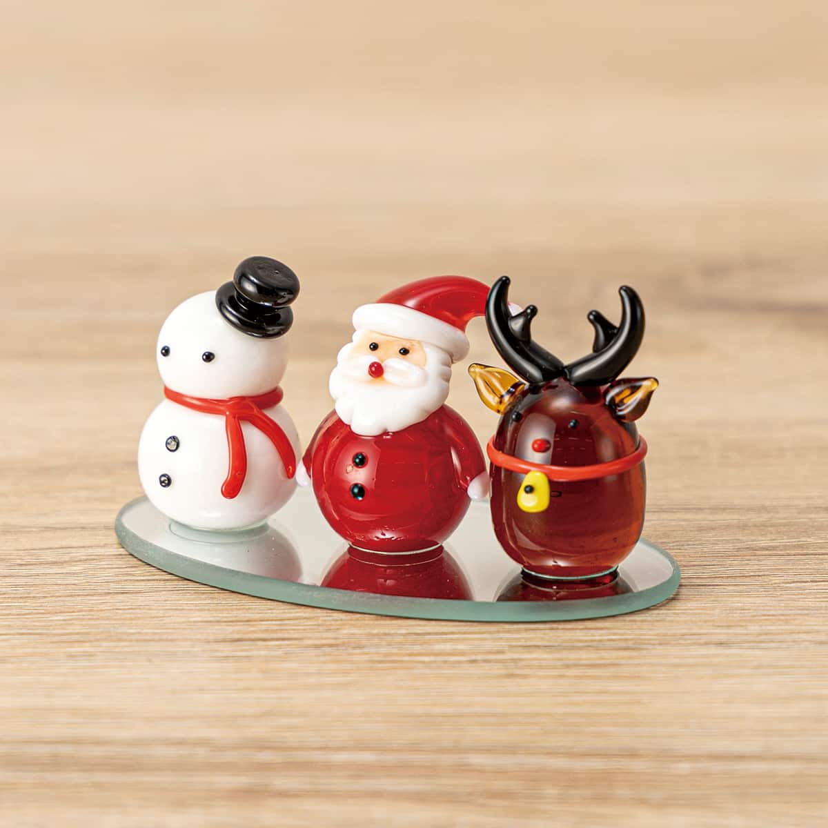 週末SALE♡Xmasガラス細工おまとめセット ガラスオーナメント(スリーアミーゴ n6RW) | ニトリネット【公式
