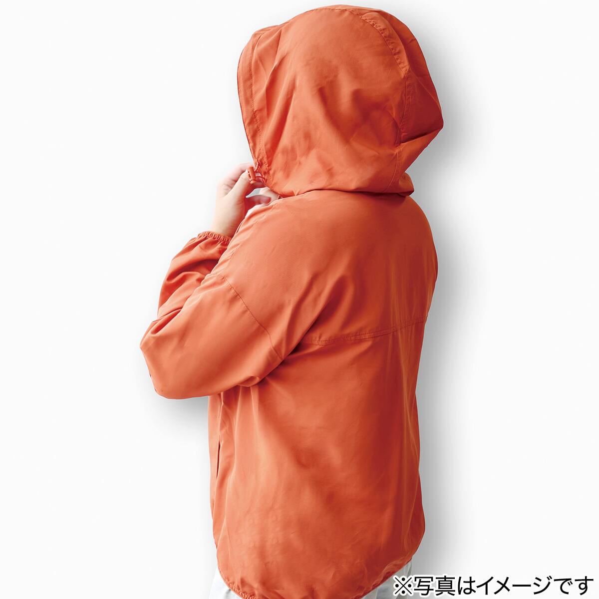 はっ水UVポケッタブルパーカー(オレンジ L) | ニトリネット【公式