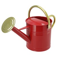 ブリキじょうろ 3L レッド【島忠ホームズ商品】