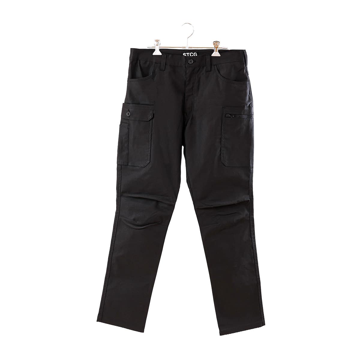 ストレッチカーゴパンツ(ブラック M STCG)【島忠ホームズ商品