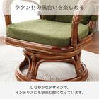 ラタンシーベルチェア(NTR203 ミドル)【島忠ホームズ商品】 8枚目画像