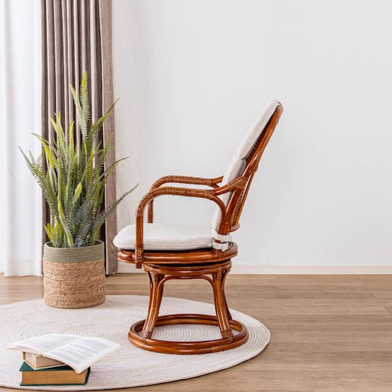 ラタンシーベルチェア(NTR207)【島忠ホームズ商品】 7枚目画像