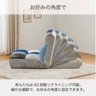 ポケットコイル座椅子 (SMKJ12 クール)【島忠ホームズ商品】 4枚目画像