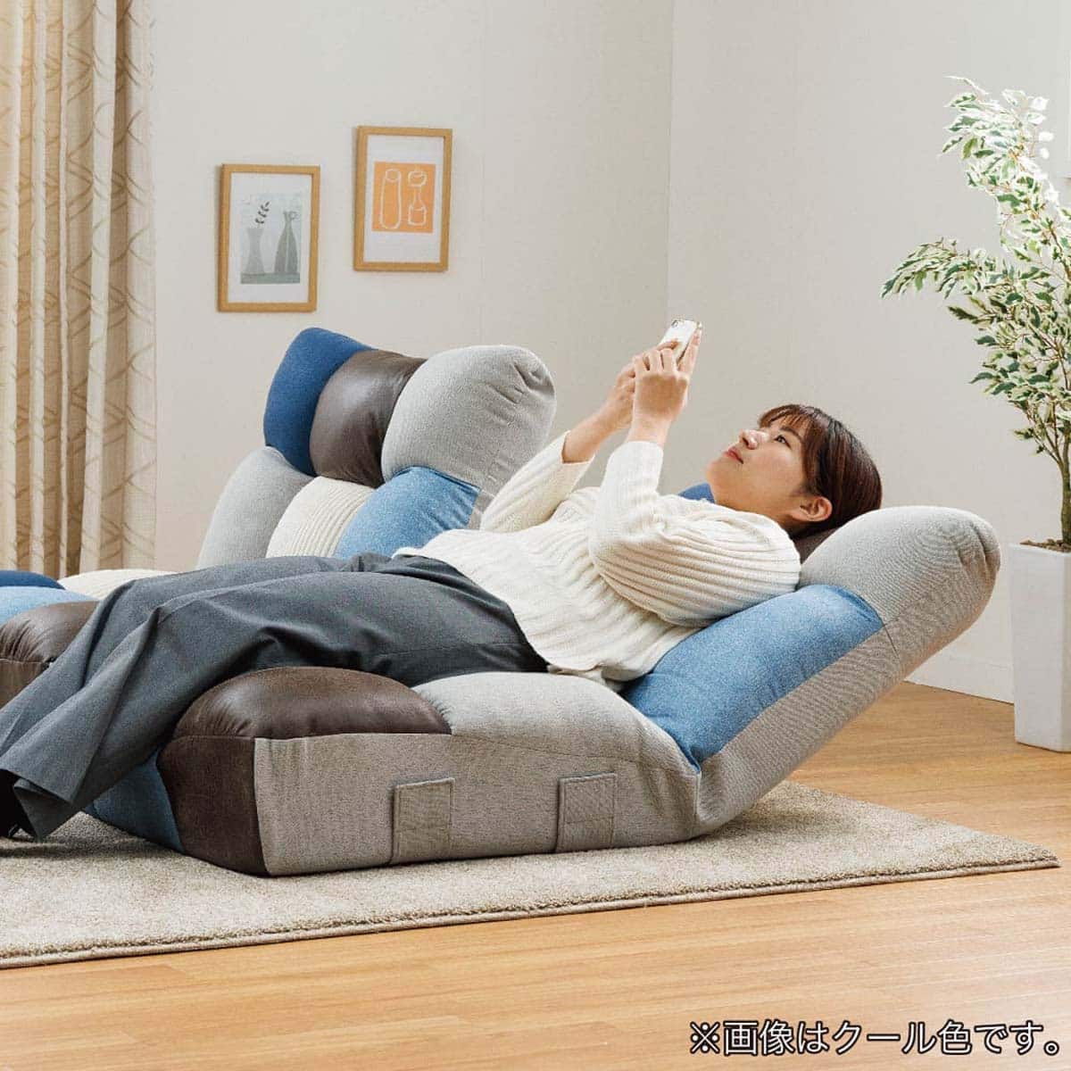 ポケットコイル座椅子 (SMKJ12 クール)【島忠ホームズ商品】 | ニトリ