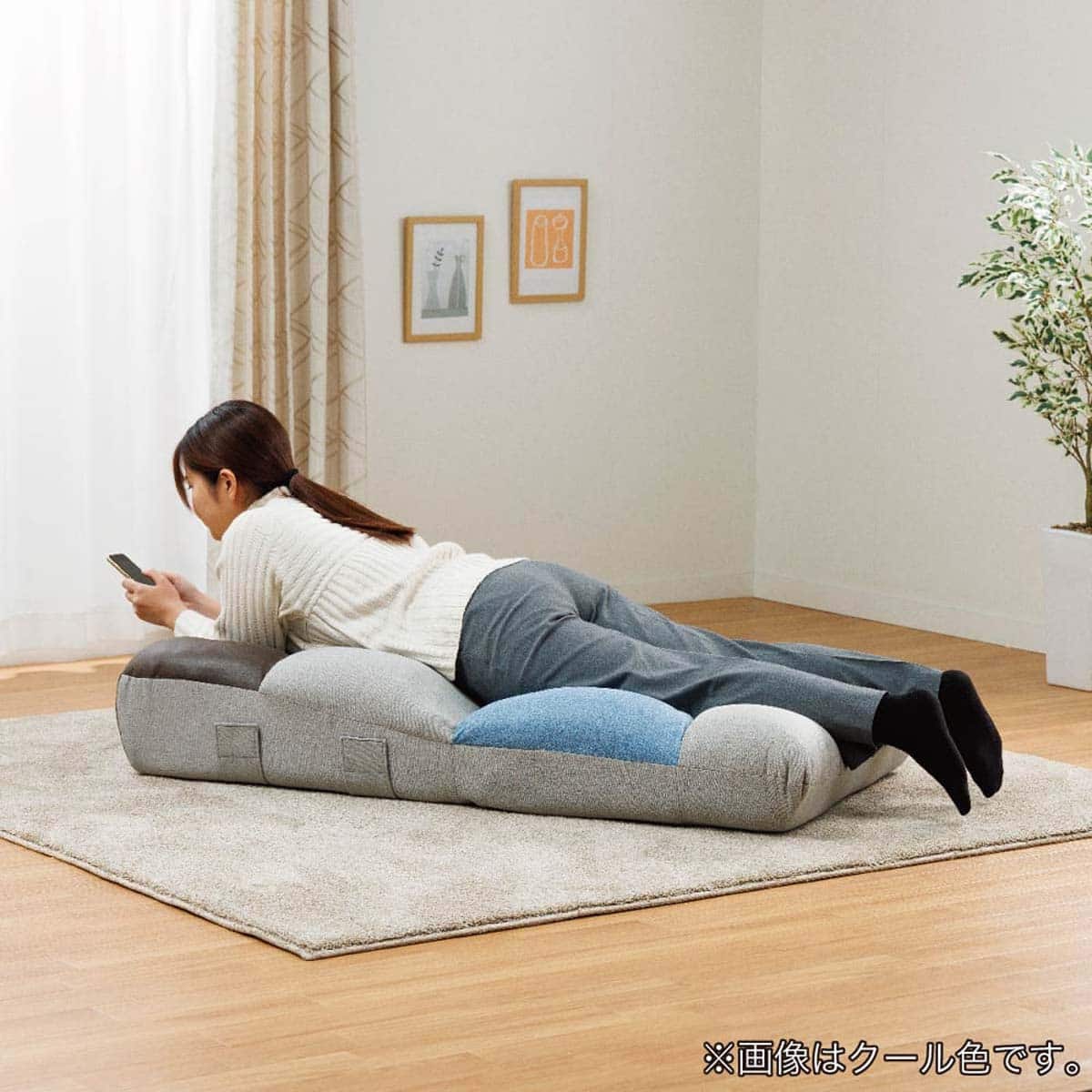 ポケットコイル座椅子 (SMKJ12 クール)【島忠ホームズ商品】 | ニトリ