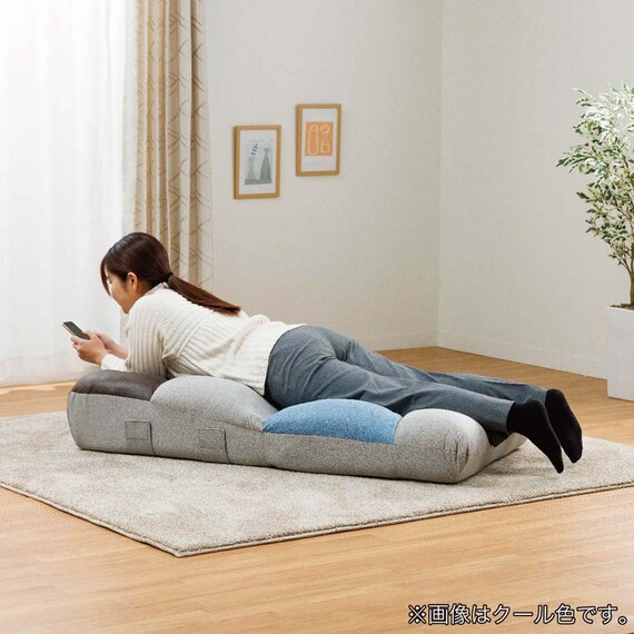 ポケットコイル座椅子 (SMKJ12 クール)【島忠ホームズ商品】 14枚目画像