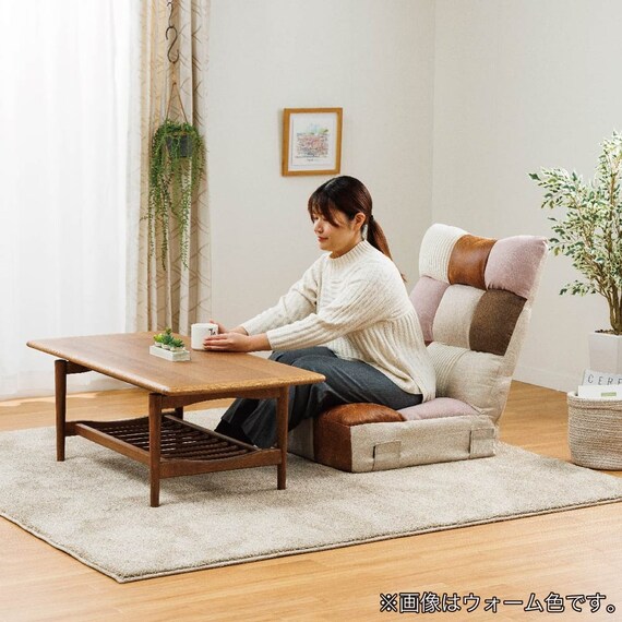 つながるポケットコイル座椅子(トール SMKJ11 ウォーム)【島忠ホームズ商品】 10枚目画像