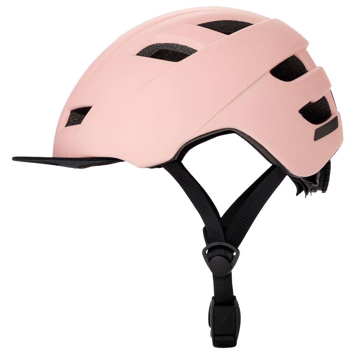 自転車用ツバ付きヘルメット M (Y52 ペールオレンジ)【島忠ホームズ