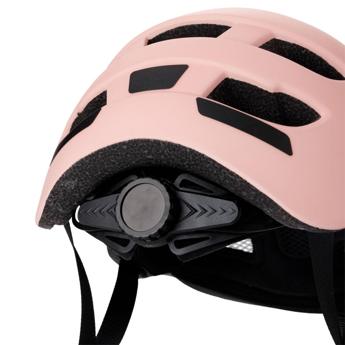 自転車用ツバ付きヘルメット M (Y52 ペールオレンジ)【島忠ホームズ