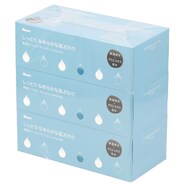 【島忠ホームズ商品】保湿ローションボックスティッシュ200組 3パック