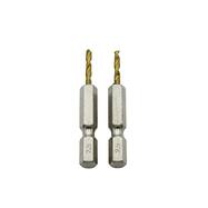 チタンコートショートドリル (2.5mm) 2本入り【島忠ホームズ商品】