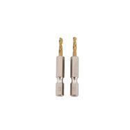 チタンコートショートドリル (3.2mm) 2本入り【島忠ホームズ商品】