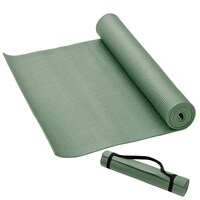 【島忠ホームズ商品】ヨガマット 厚さ6mm (オリーブ)