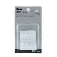 透明クッション (8×2.3mm) 100個入り【島忠ホームズ商品】