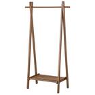 A型ハンガーラックXBK(ミドルブラウン)【島忠ホームズ商品】 1枚目画像