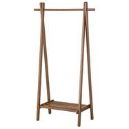 A型ハンガーラックXBK(ミドルブラウン)【島忠ホームズ商品】