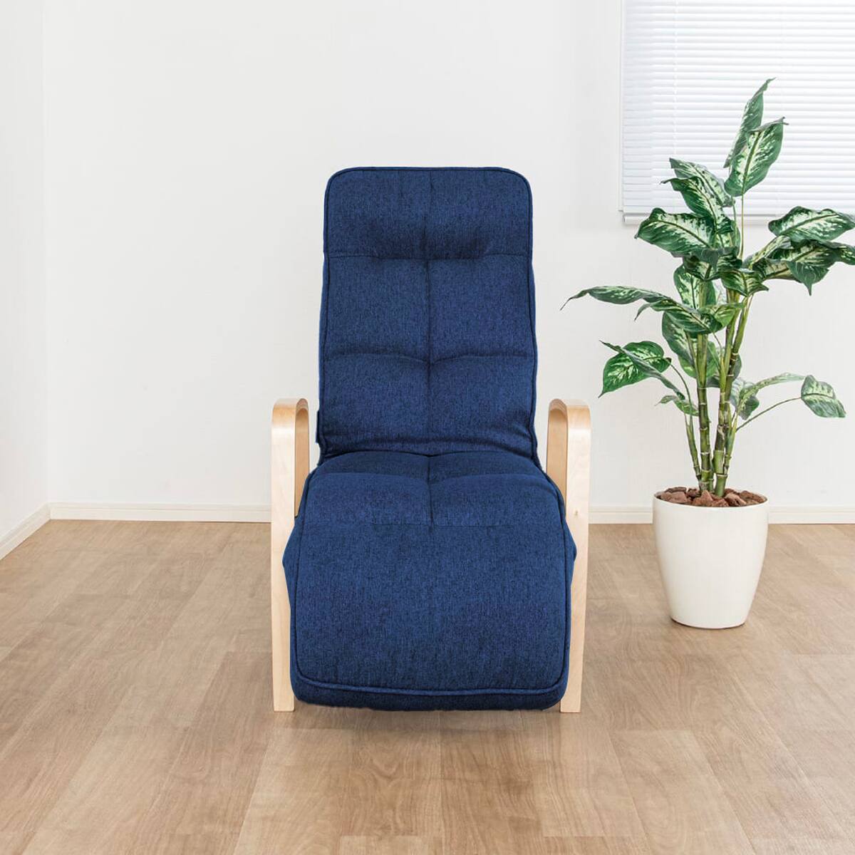 うたた寝高座椅子 (ネイビー SADHF)【島忠ホームズ商品】 | ニトリ