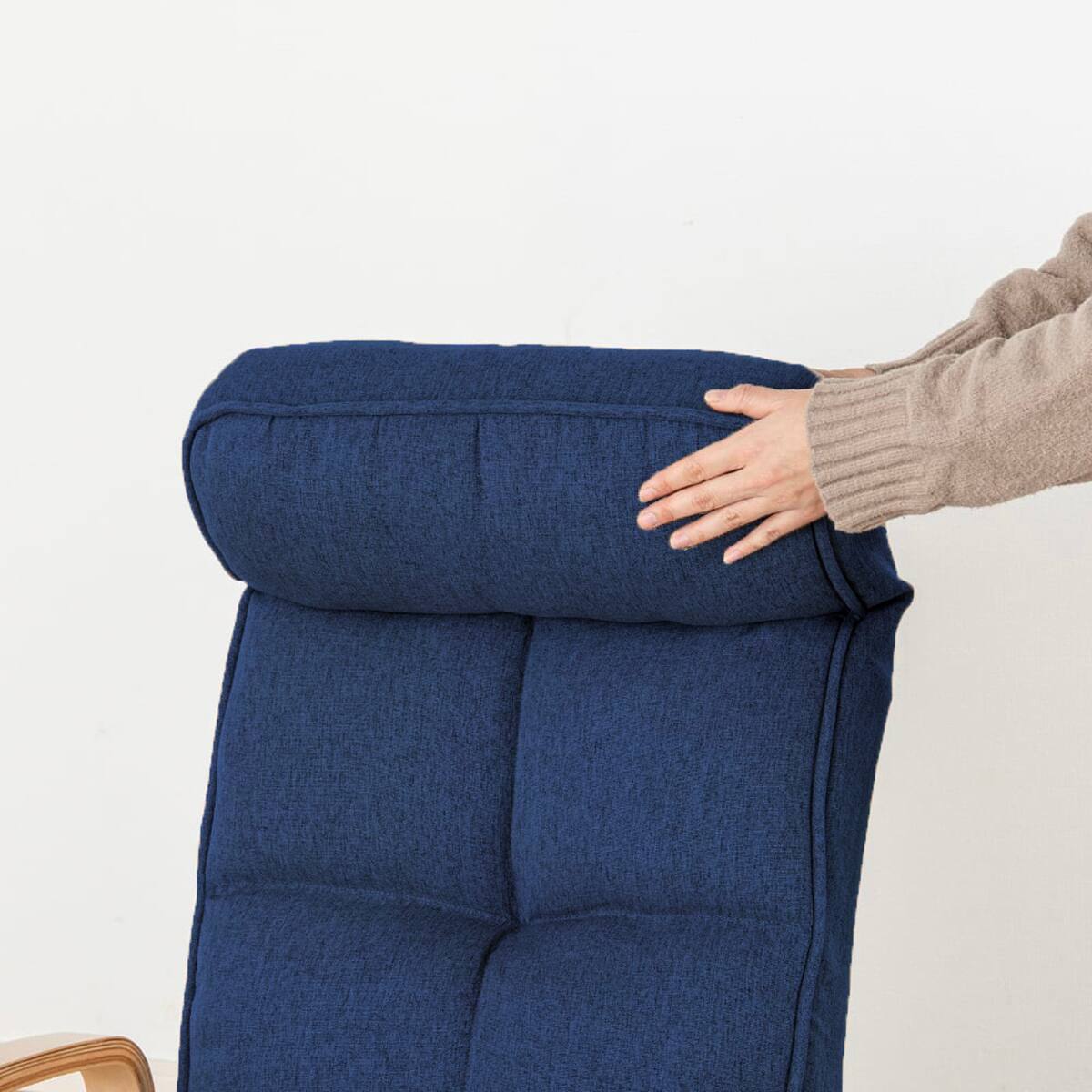 うたた寝高座椅子 (ネイビー SADHF)【島忠ホームズ商品】 | ニトリ