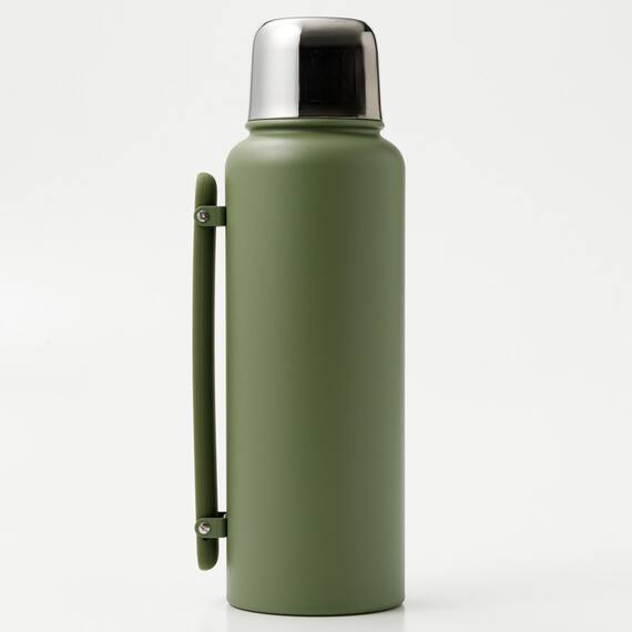  2WAYステンレスボトル(1200ml カーキ)【島忠ホームズ商品】 1枚目画像