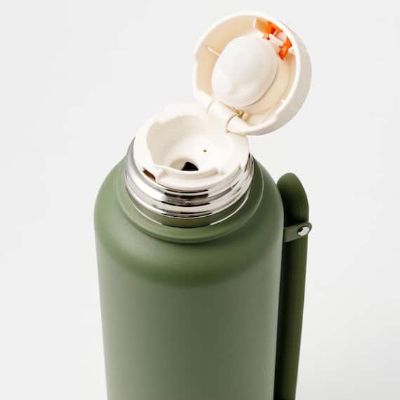 2WAYステンレスボトル(1200ml カーキ)【島忠ホームズ商品】 4枚目画像