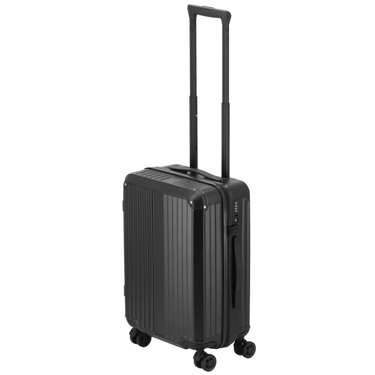 ジッパースーツケース 24インチ (ブラック)【島忠ホームズ商品