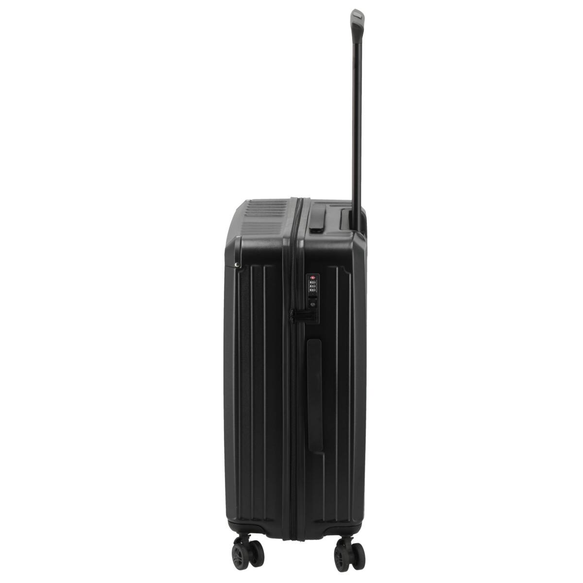 ジッパースーツケース 24インチ (ブラック)【島忠ホームズ商品