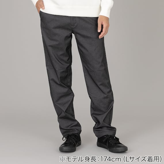 【Neasy】SPSTロングパンツ裏起毛(5A股下70 CGY S) 1枚目画像