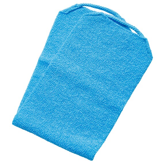 取っ手付ボディタオル(ブルー NXC14)【島忠ホームズ商品】 1枚目画像