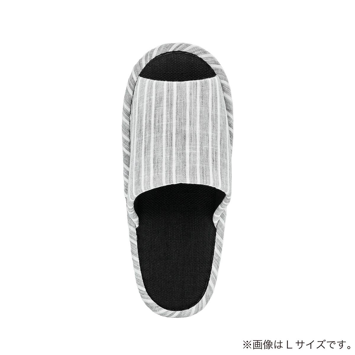 スリッパ ストライプ (NR LL グレー)【島忠ホームズ商品】 | ニトリ