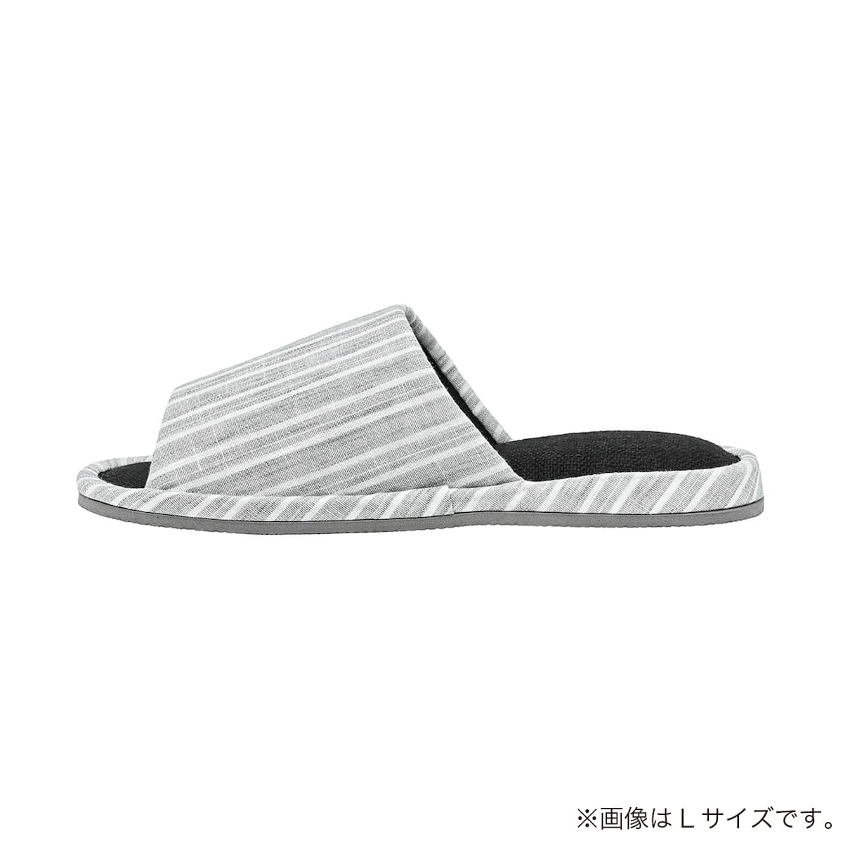 スリッパ ストライプ (NR LL グレー)【島忠ホームズ商品】 | ニトリ