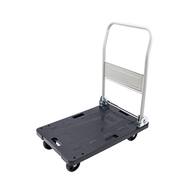 折畳み樹脂手押し台車(PH1537 ダークブラウン 150kg)【島忠ホームズ商品】