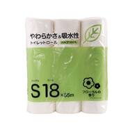 ピュアパルプ30m巻トイレットロール ダブル18R【島忠ホームズ商品】