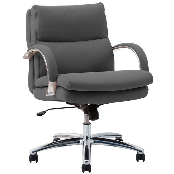 オフィスチェア(GRT 布 ロータイプ 359143 CGY) 1枚目画像