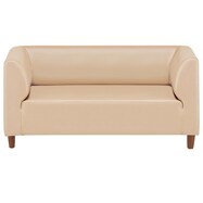 合皮ソファ(Nモア A-80 木製脚BR 幅135・190cm)