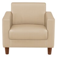 1人用合皮ソファ(ライディ A-80 木製脚BR)