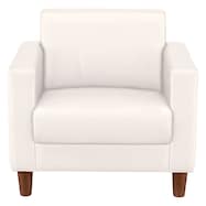 1人用合皮ソファ(ライディ A-HG 木製脚BR)