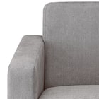 1人用布張りソファ(ライディ C-N1-CU07 BR/GY) 2枚目画像