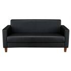 2人用合皮ソファ(ライディBR A-80-224 BK) 1枚目画像