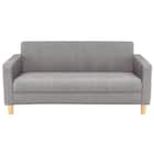 2人用布張りソファ(ライディ C-N1-CU07 NA/GY) 1枚目画像