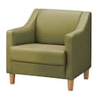 1人用合皮ソファ(フィーナNA D-12-6352 GR) 1枚目画像