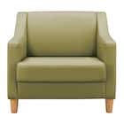 1人用合皮ソファ(フィーナNA D-12-6352 GR) 2枚目画像