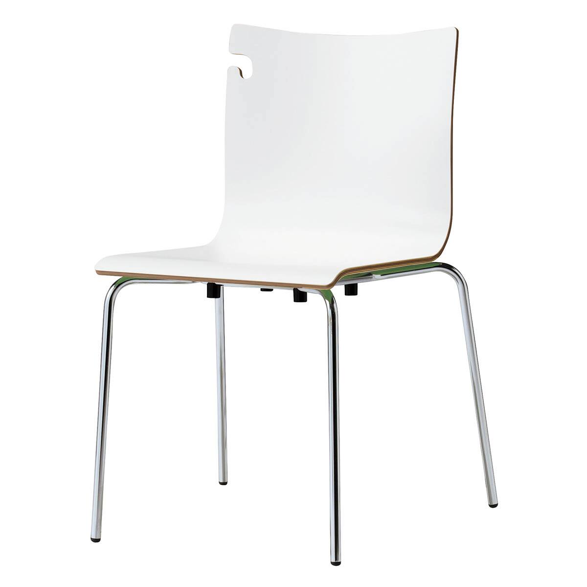 在庫限り】スチール脚チェア(フックバック SI-GR) | ニトリネット