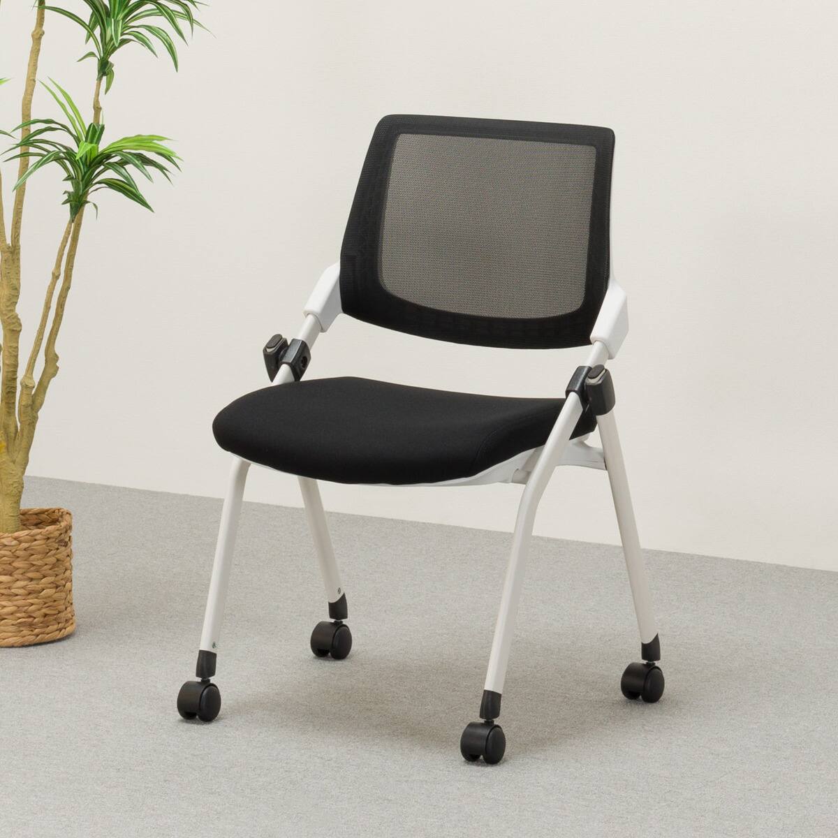 ミーティングチェア(X-16W2 WH/GY) | ニトリネット【公式】 家具